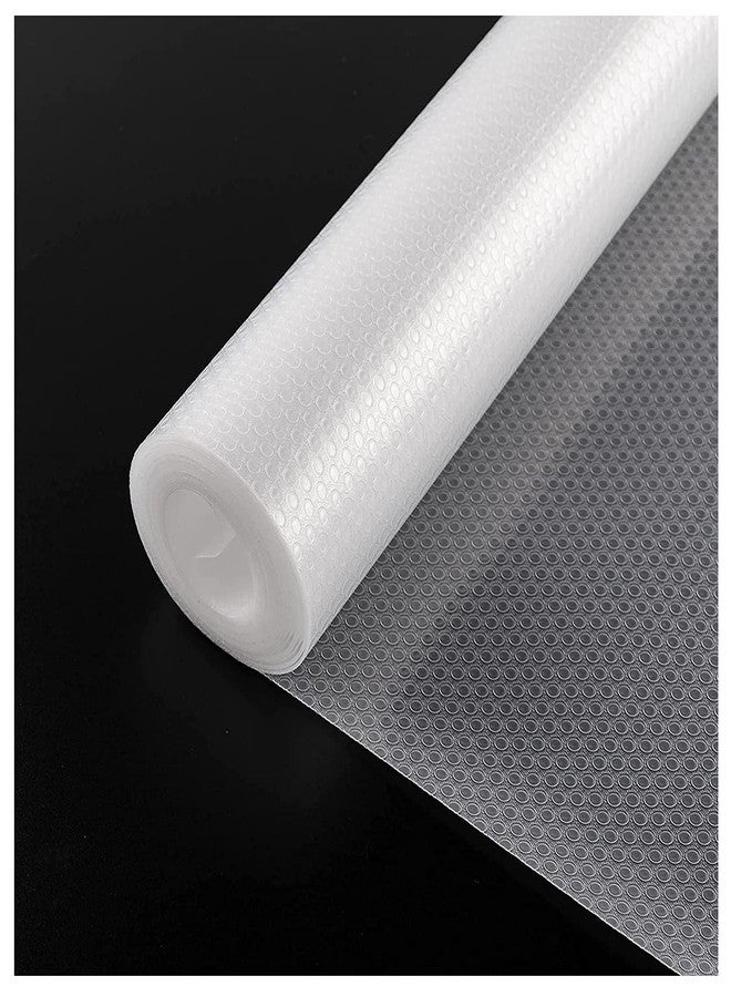 Zindoo Non-Slip Transparent Kitchen Drawer Liner Protection EVA Non-Adhesive Customisable Anti-Bacterial Waterproof for Drawer Fridge Cupboard Shelf Sink 30 x 150 cm - Image 1
